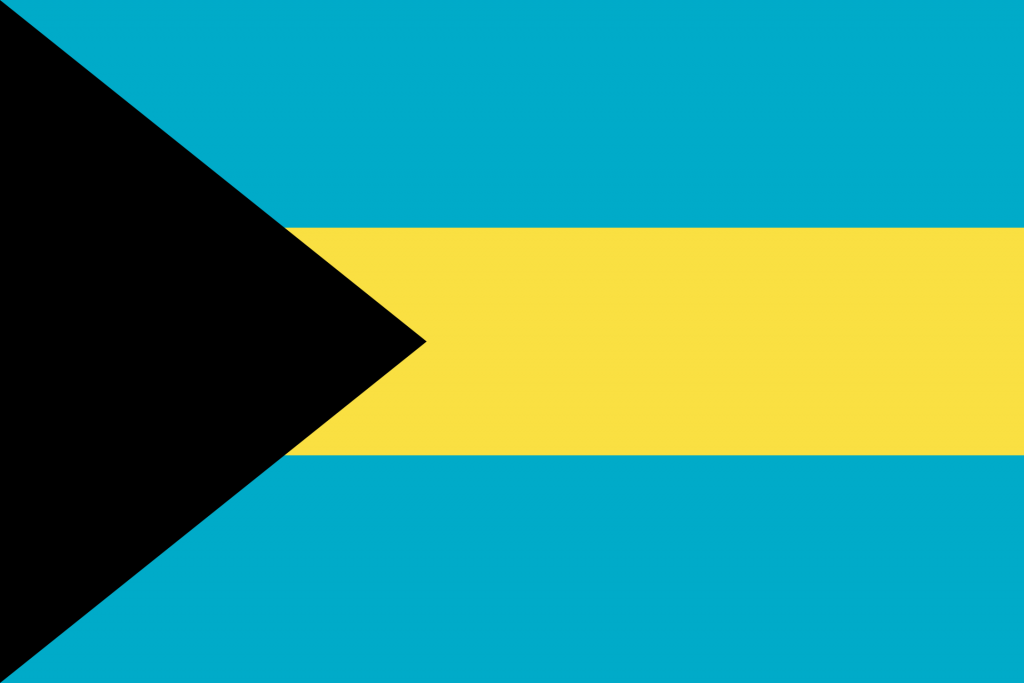 bahamas, flag, national flag