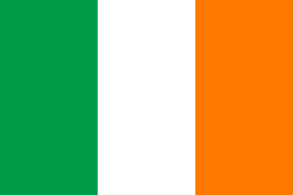 アイルランド共和国の国旗